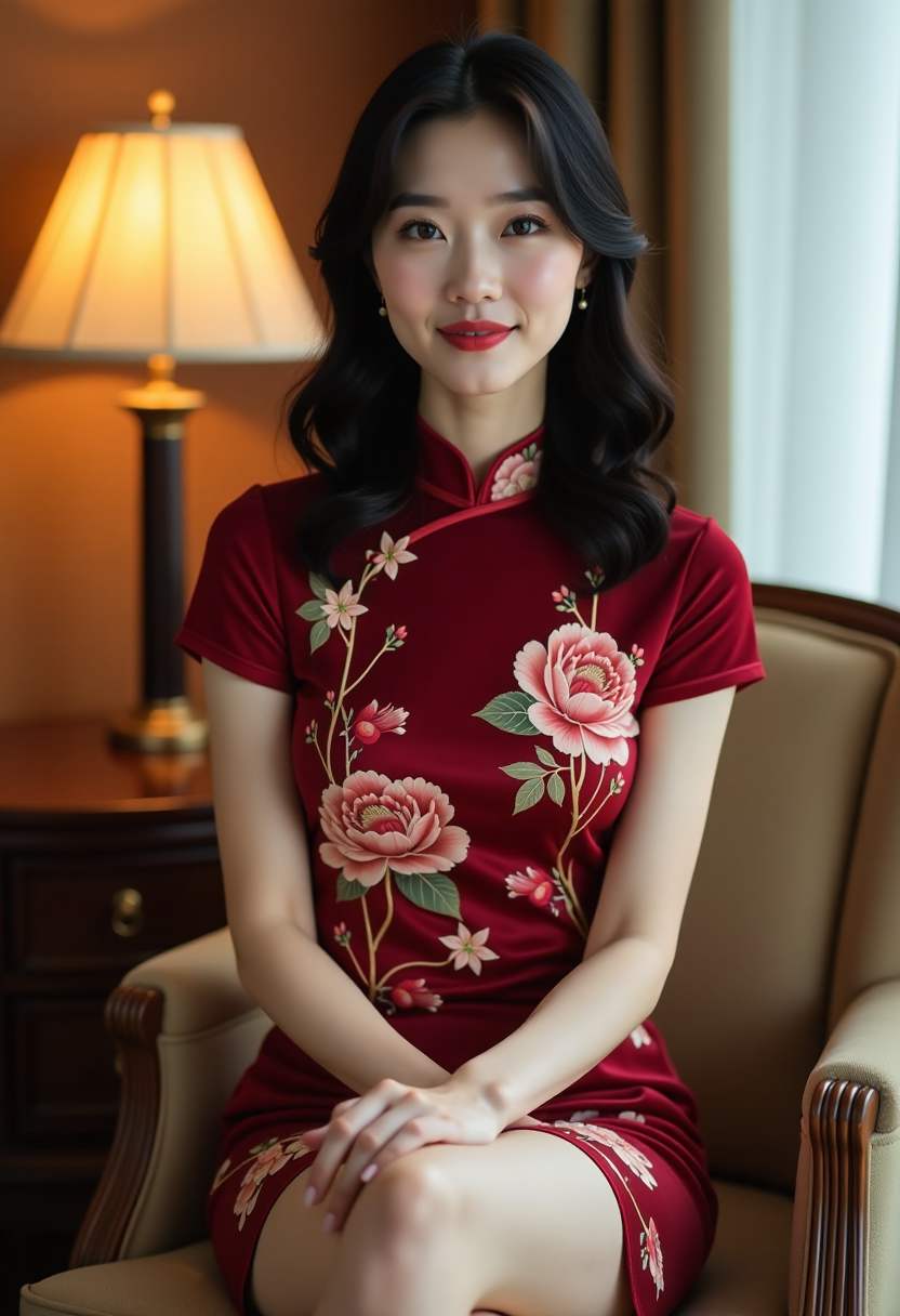 她从火中走来
